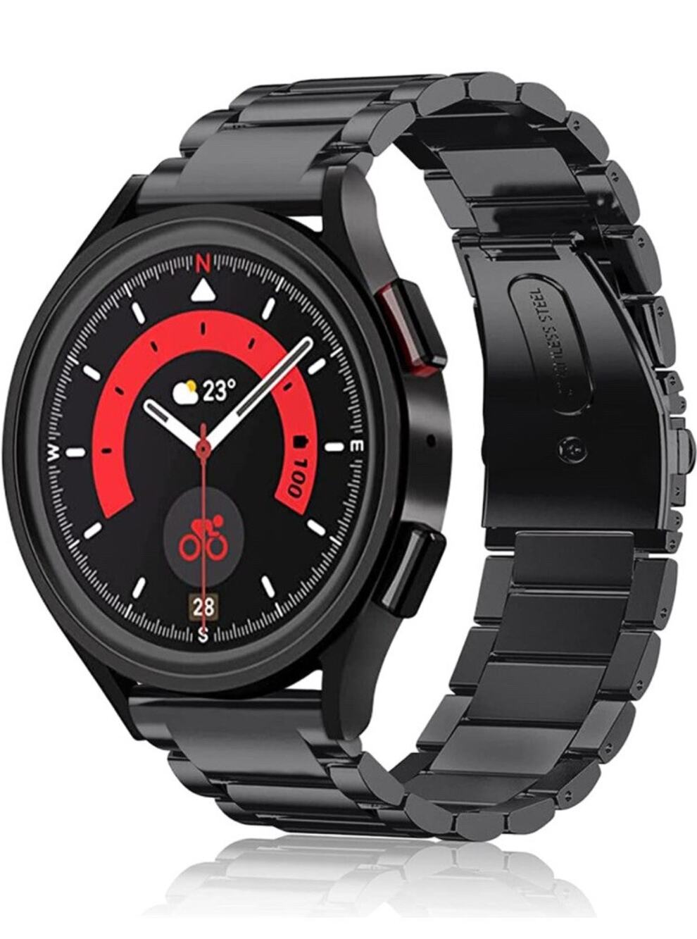 Fintie Watch Band Compatible with Samsung Galaxy Watch 5 Pro Replacement Strap